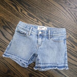 Abercrombie Kids Cutoff Denim Shorts, 7/8